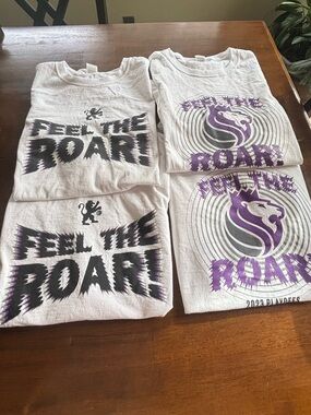 NBA Sacramento Kings T-shirts.